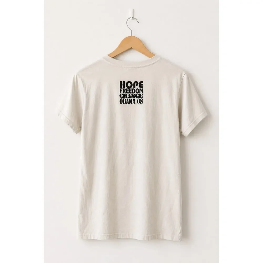 Tory Burch Runway for Change Obama 2008 “VOTE” Graphic Tee – Rare Collectible